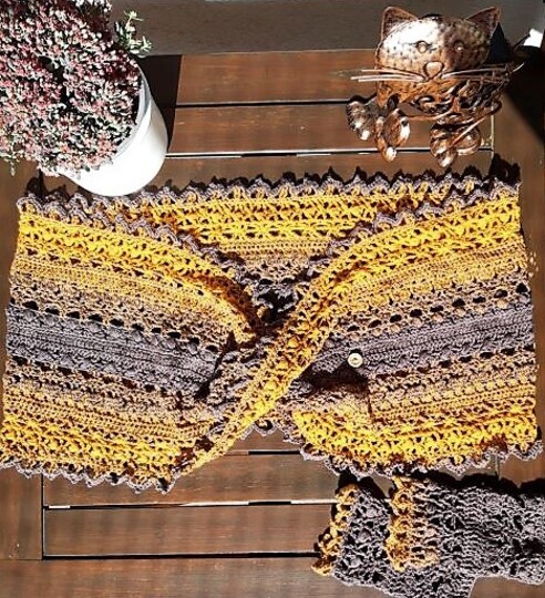 "Caledon" Loop und Stulpen - Häkelanleitung