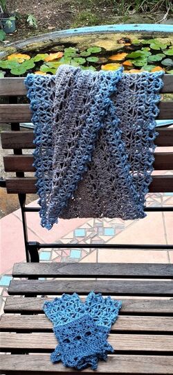 "Caledon" Loop und Stulpen - Häkelanleitung