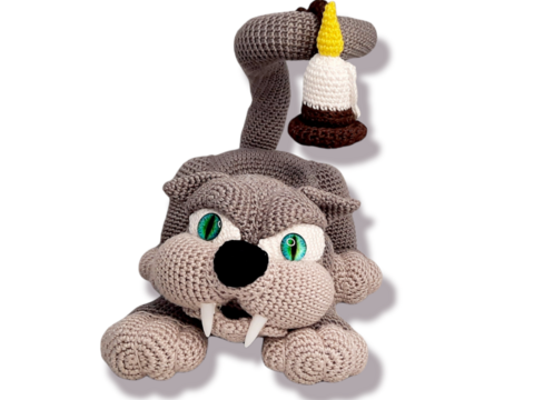 Häkelanleitung "Katze Luzifer"