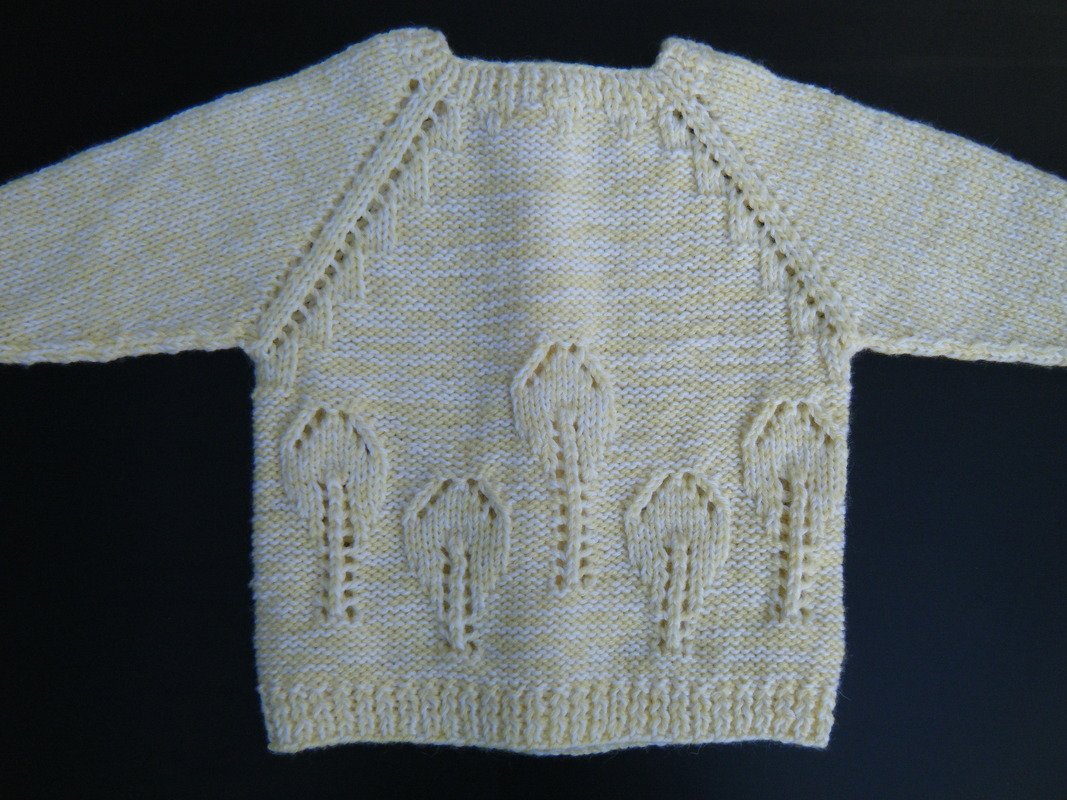 Strickanleitung Kinderjacke "Lemontree" RVO - Bild 3