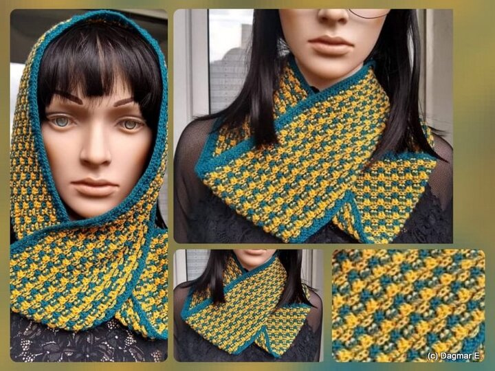 Perfo Loop - a simple loop/cowl  with a great effect