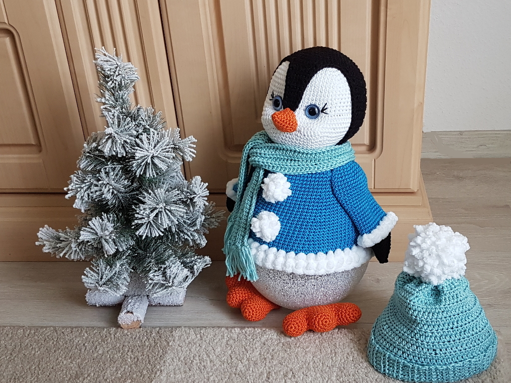 Winterlampe "Pinguin Pino"