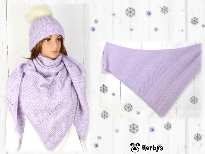 Strickanleitung Dreieckstuch "Betulla"