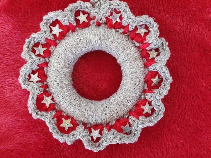 Häkelanleitung Weihnachtsornament, Christmas Ornaments, Baumanhänger!