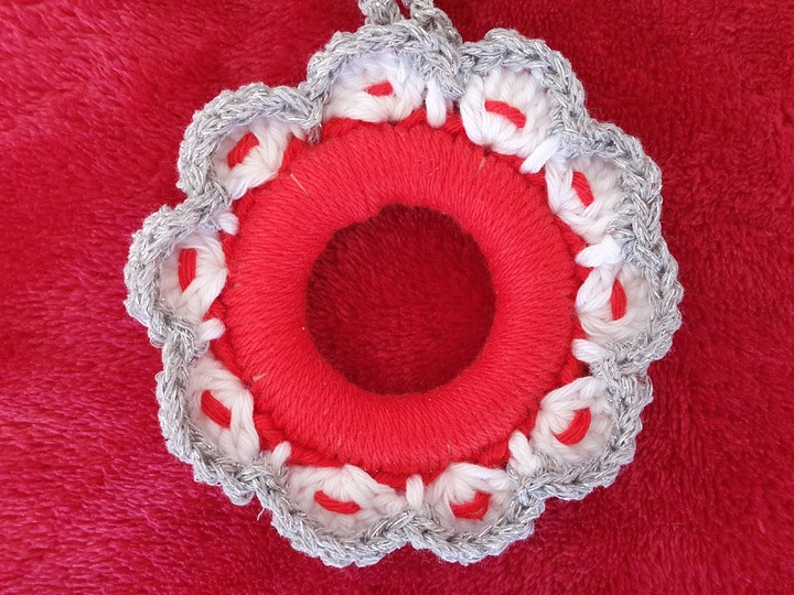 Häkelanleitung Weihnachtsornament, Christmas Ornaments, Baumanhänger!