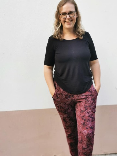 "Schnittmuster Miss Elly Hose – PDF-Schnittmuster in Gr. 32-48