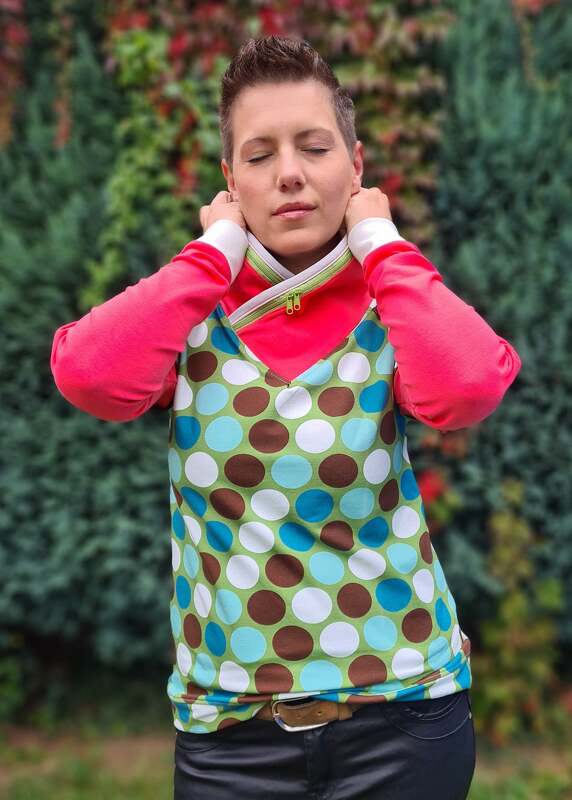 Schnittmuster Pullover Lou – PDF-Größen 34-50 | Anpassbarer Lagen-Look | - Bild 10