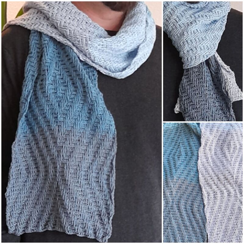 Häkelanleitung - Herrenschal "Crystal"