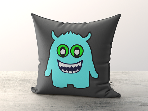 Plotterdatei "blaues Monster"