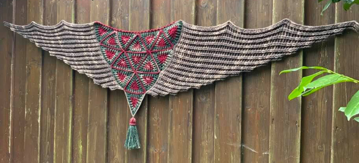 kuscheliges Flügeltuch "Winterwings"