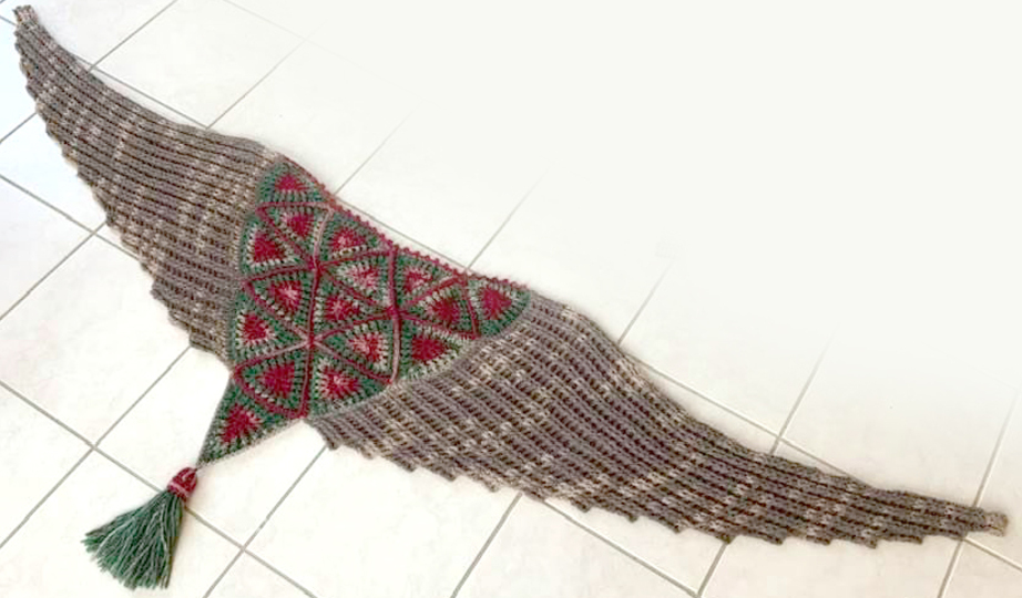 kuscheliges Flügeltuch "Winterwings"