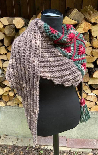 kuscheliges Flügeltuch "Winterwings"