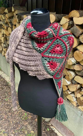 kuscheliges Flügeltuch "Winterwings"