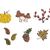 Stickdatei Herbst Minis 6 Motive