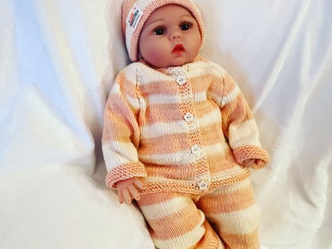 Fusselchens Garnitur - Strickanleitung