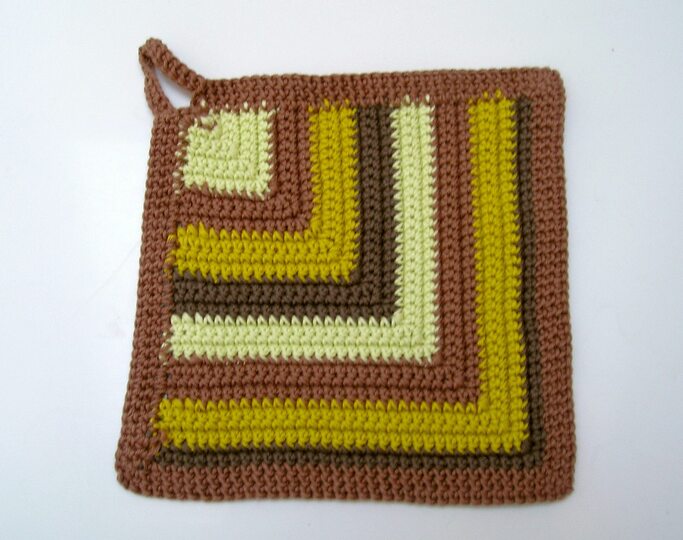 Häkelanleitung Topflappen "Krebs 2"