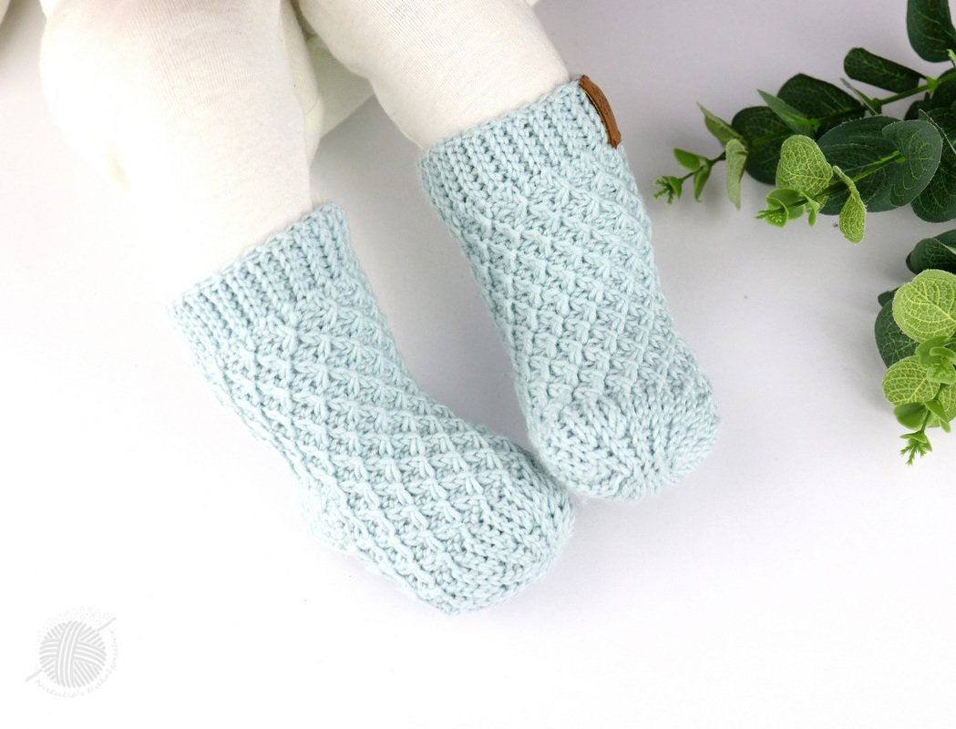 Baby & child socks "Flora", 2 PDFs (sizes 0 m.-3 y.) - Image 6