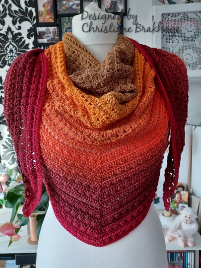 Anleitung Tuch "Xenja"