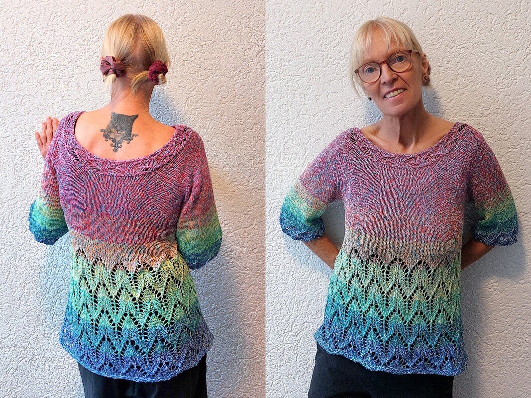 Tunika, Shirt "Pretty Jag", Gr. S-XXXL, Stricken