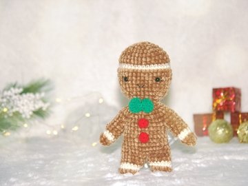 Crochet Pattern Gingerbread Man