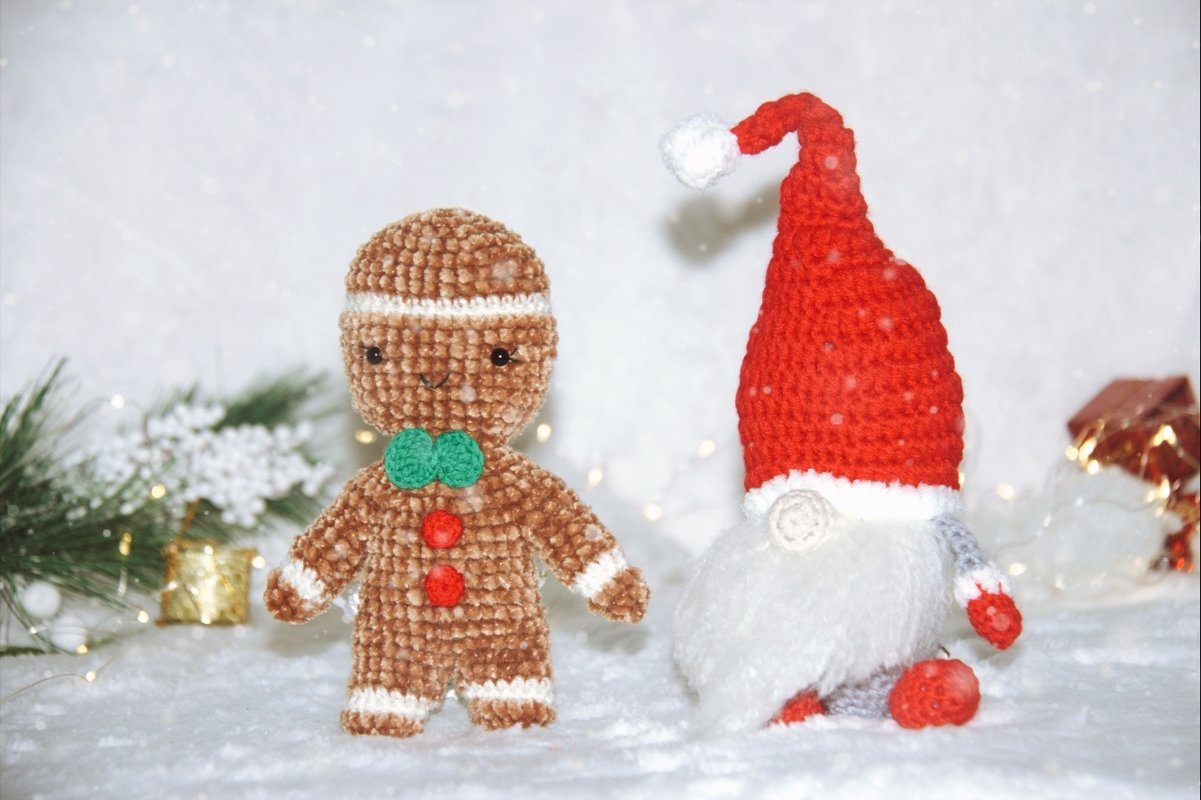 Crochet Pattern Gingerbread Man - Image 2