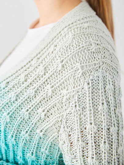 STRICKJACKE EISBONBON