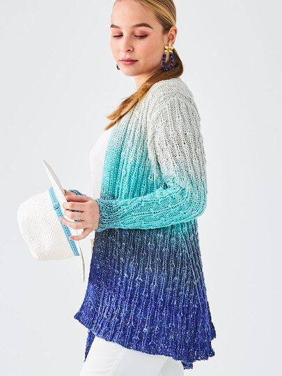 STRICKJACKE EISBONBON