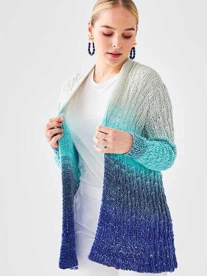 STRICKJACKE EISBONBON