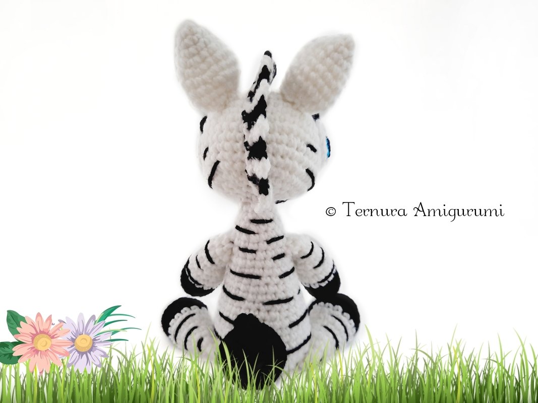 Crochet pattern Lindsey the zebra - Image 4