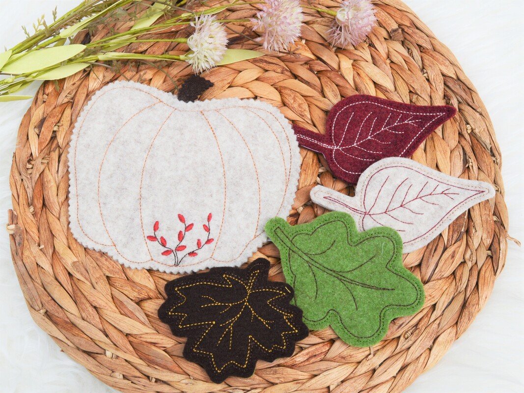 Stickdatei Kürbis ITH - Bild 5