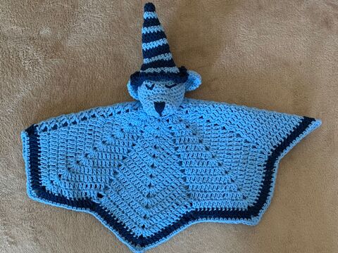 Anleitung Schmusetuch Bär