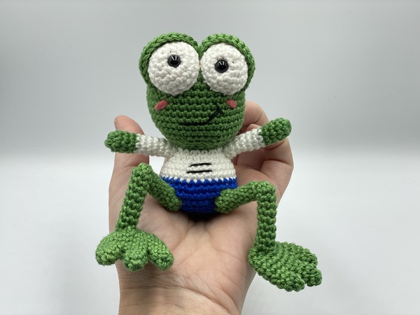 Crochet Pattern - Susi´s Mini Friends: Frog "Quaki"