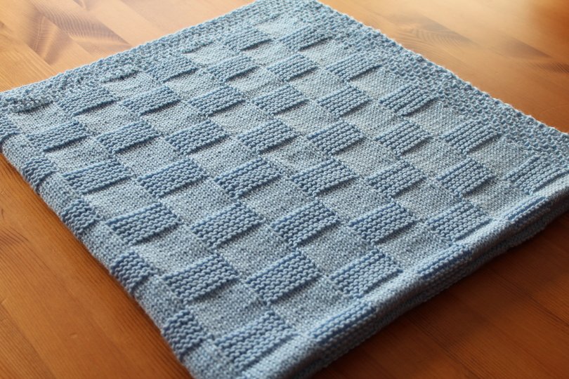 "Iljuscha" Babydecke stricken PDF-Anleitung