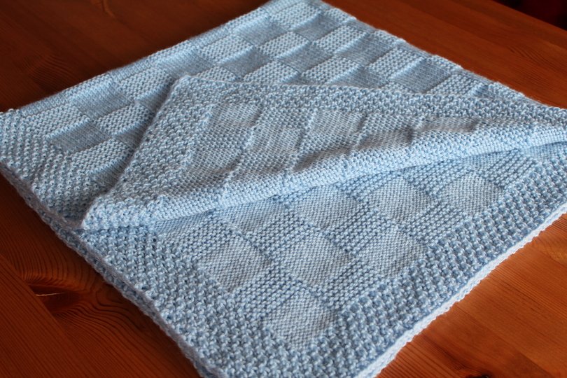 "Iljuscha" Babydecke stricken PDF-Anleitung