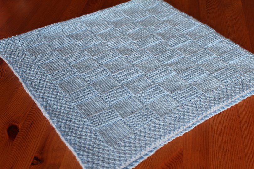 "Iljuscha" Babydecke stricken PDF-Anleitung