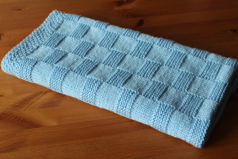 "Iljuscha" Babydecke stricken PDF-Anleitung