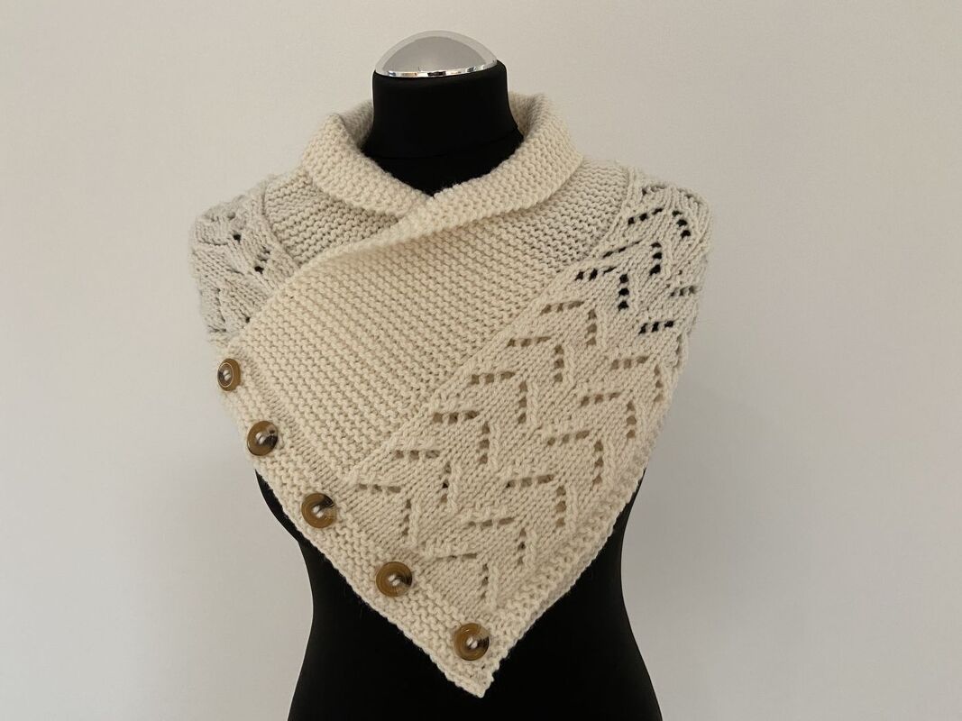 Strickanleitung - Schalkragen "Caloroso"