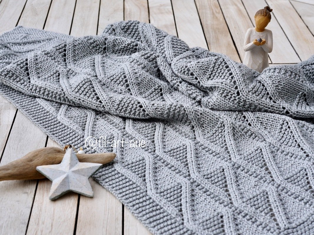 Baby Blanket „Sweet Embrace“, knitting pattern - Image 10
