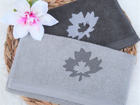 Stickdatei Blätter Herbst embossed