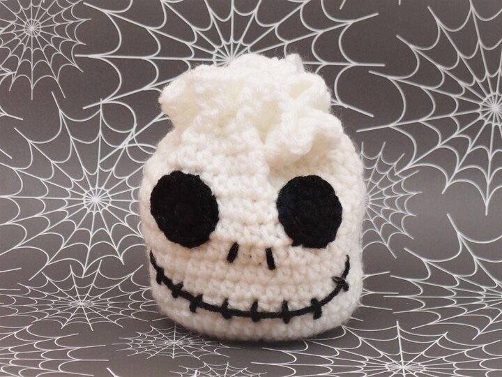 Skeleton Pouch & Cozy- Crochet Pattern
