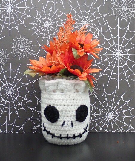 Skeleton Pouch & Cozy- Crochet Pattern