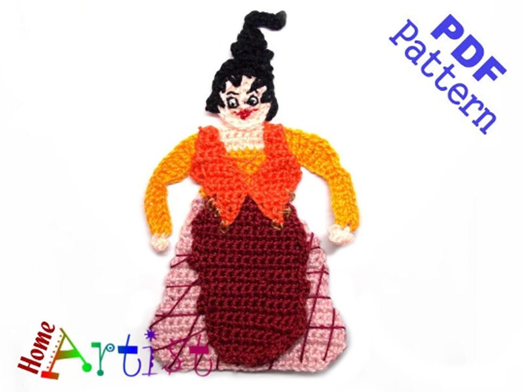 Crochet Pattern Sisters Witch 3
