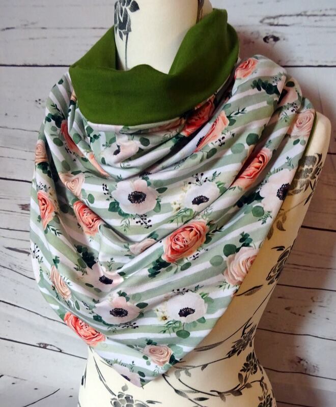 Loop im Dreieckstuch Design für die ganze Familie nähen Beamer