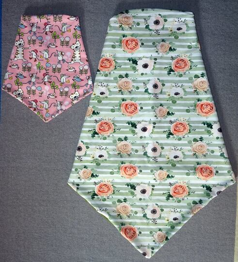 Loop im Dreieckstuch Design für die ganze Familie nähen Beamer