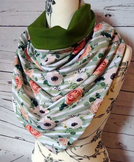 Loop im Dreieckstuch Design für die ganze Familie nähen Beamer