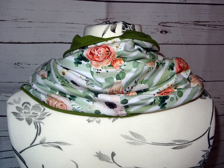 Loop im Dreieckstuch Design für die ganze Familie nähen Beamer