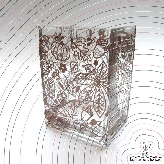 Herbst Deko Band Plotterdatei SVG DXF
