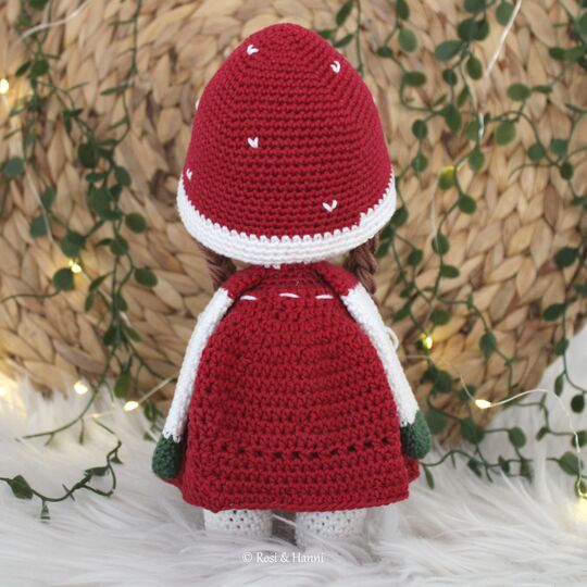 Häkelanleitung Fliegenpilzmädchen Verena | Glücksbringer | Fliegenpilz
