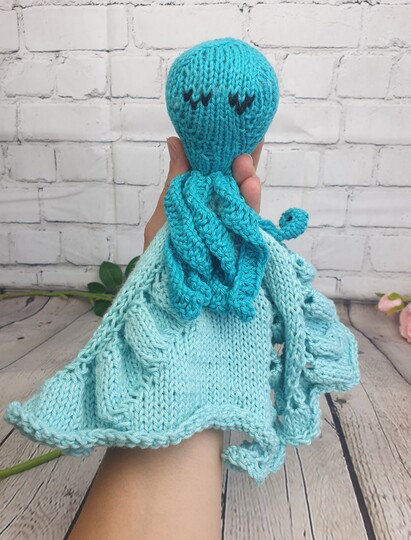 Pattern Octopus Comforter - lovey