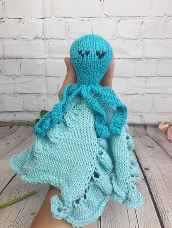 Pattern Octopus Comforter - lovey